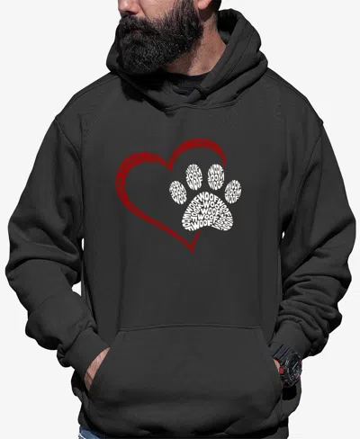 La Pop Art Paw Heart In Grey