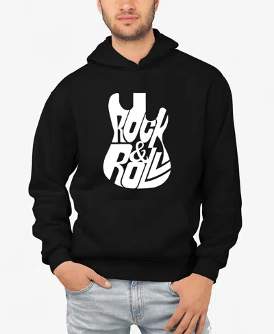 La Pop Art Rock And Roll Guitar In Black