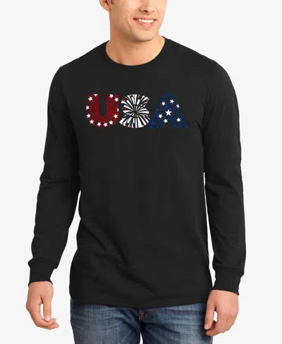 La Pop Art Usa Fireworks In Black