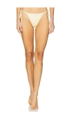 La Porte Aurora Bikini Bottom In Anise Flower