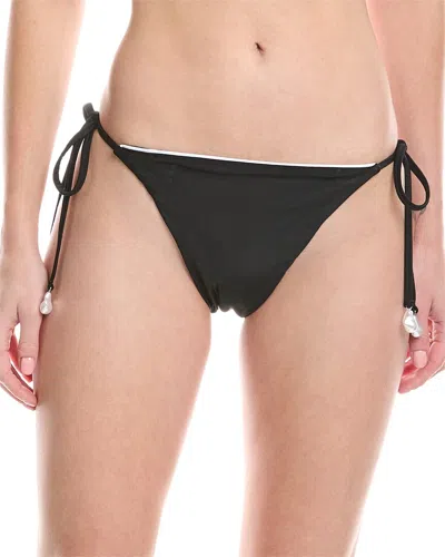 La Porte Aurora Bikini Bottom In Black
