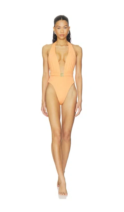 La Porte Bianca One Piece In Orange