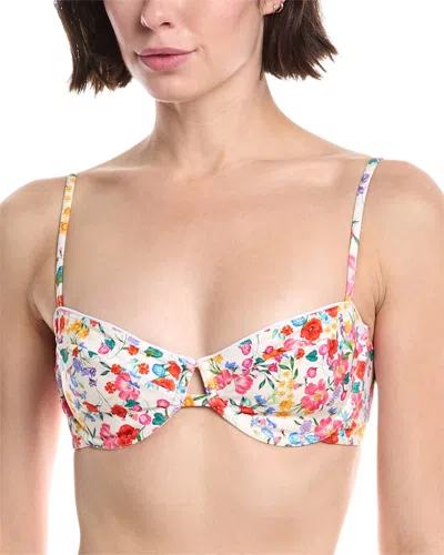 La Porte Fonda Underwire Bikini Top In Multi