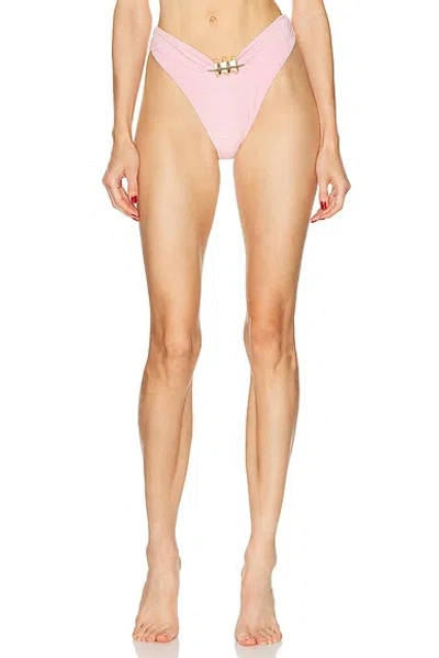 La Porte Gia Bikini Bottom In Pink