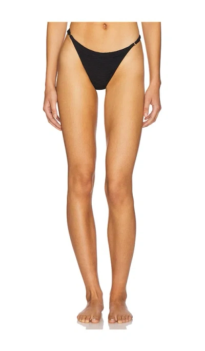 La Porte Gigi Bikini Bottom In Black
