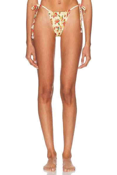 La Porte Kourtney Bikini Bottom In Orange