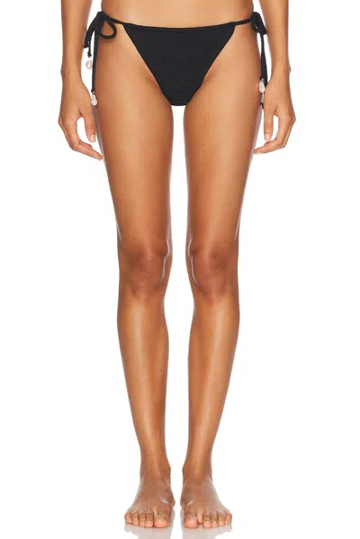 La Porte Kourtney Bikini Bottom In Black