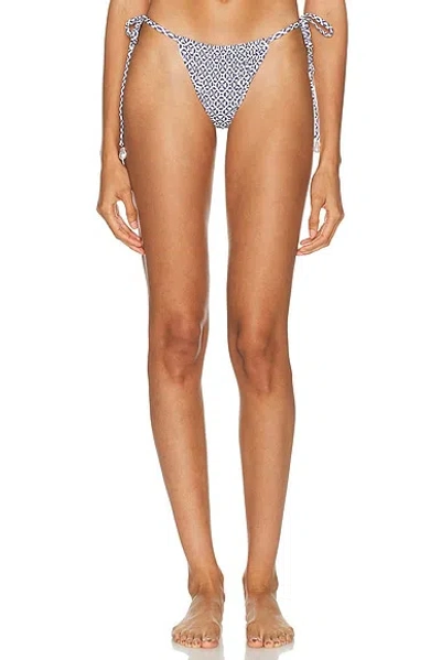 La Porte Kourtney Bikini Bottom In Blue