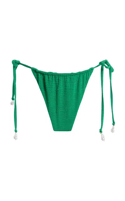 La Porte Kourtney Bikini Bottom In Green