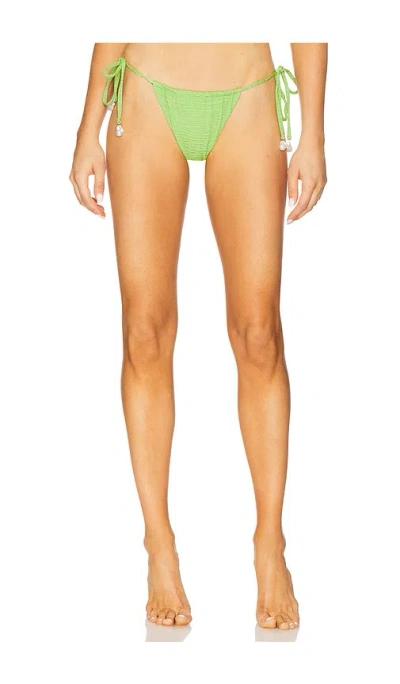 La Porte Kourtney Bikini Bottom In Greenery