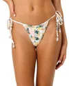 La Porte Kourtney Low-rise Tie Side Bottom In White