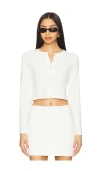 La Porte Lauren Swim Cardigan In 云