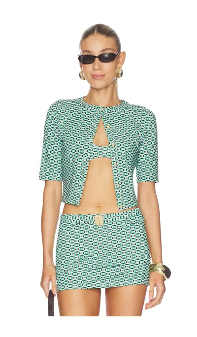 La Porte Cardigan Lisa In Green