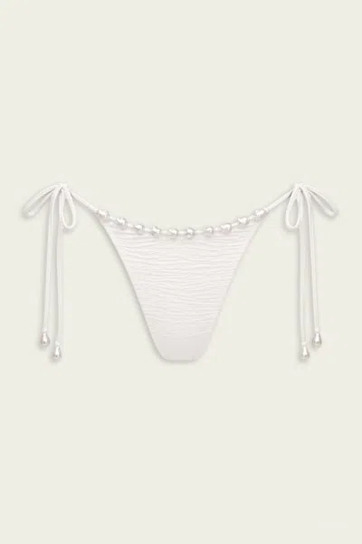 La Porte Luxe Aurora Bikini Bottom In Cloud In Neutral