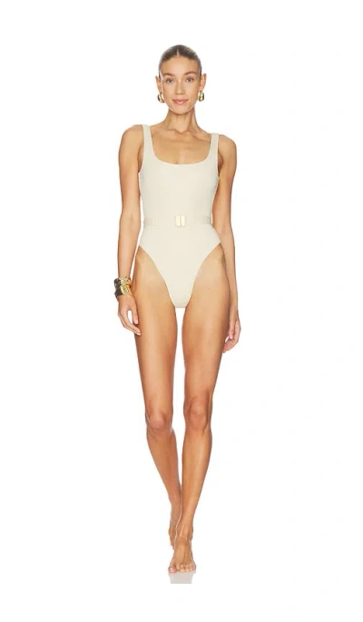 La Porte Mandy One Piece In White