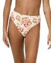 LA PORTE LA PORTE MONICA HIGH-WAISTED CHEEKY BIKINI BOTTOM