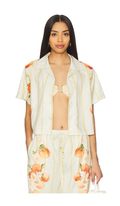 LA PORTE RUBY SHORT SLEEVE BOXY SHIRT