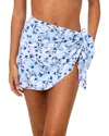 La Porte Short Tie-side Sarong Coverup