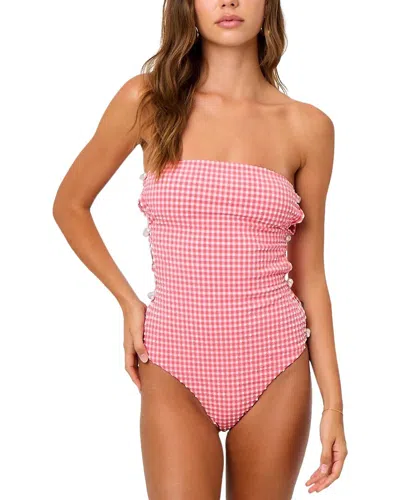 LA PORTE LA PORTE STEPHANIE SIDE DETAIL SWIMSUIT