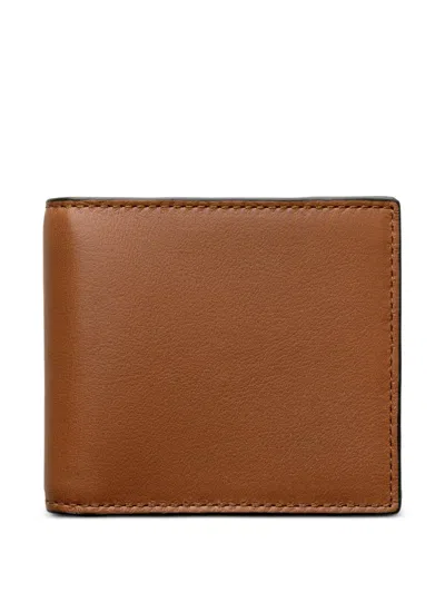 La Portegna James Leather Wallet In Brown