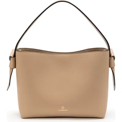 La Portegna Paulita Crossbody Bag Lightness In Brown
