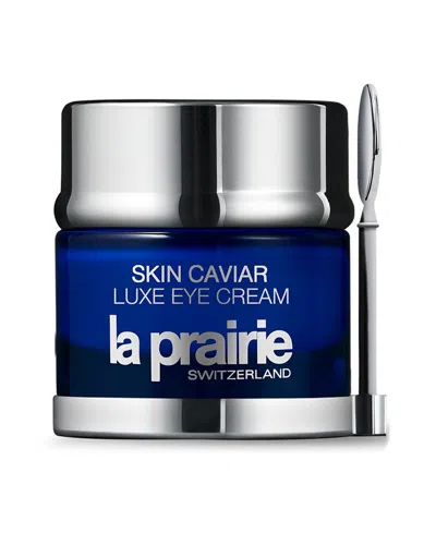 La Prairie 0.68oz Skin Caviar Luxe Eye Cream Remastered Caviar Premier In White