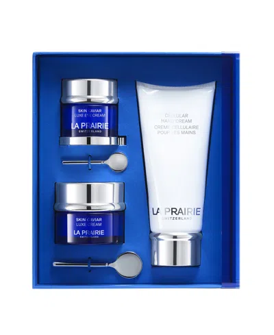 La Prairie 3-piece Skin Caviar Firming Comforts Set In Multi