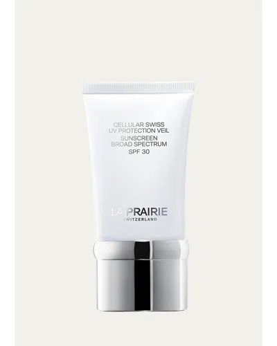 La Prairie Cellular Swiss Uv Protection Veil Sunscreen Broad Spectrum Spf 30 In Transparent