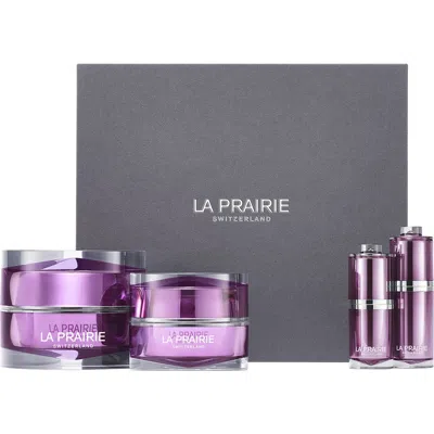 La Prairie Platinum Rare Rejuvenation Ritual Set $2707 Value In Transparent