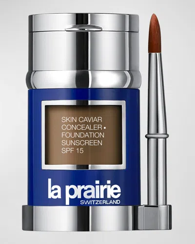 La Prairie Skin Caviar Concealer + Foundation Spf 15, 1 Oz. In White