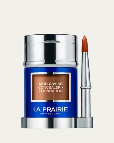 La Prairie Skin Caviar Concealer + Foundation Spf 15 In Brown