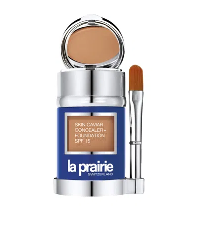 La Prairie Skin Caviar Concealer Foundation Spf 15 In White