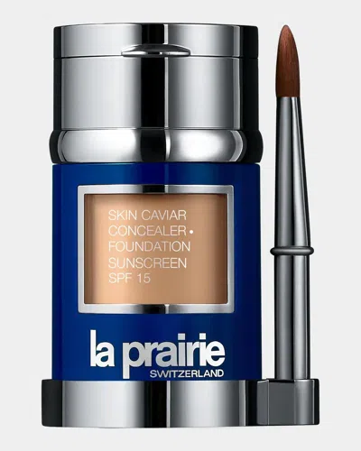 La Prairie Skin Caviar Concealer Foundation Sunscreen Spf 15 In Peche