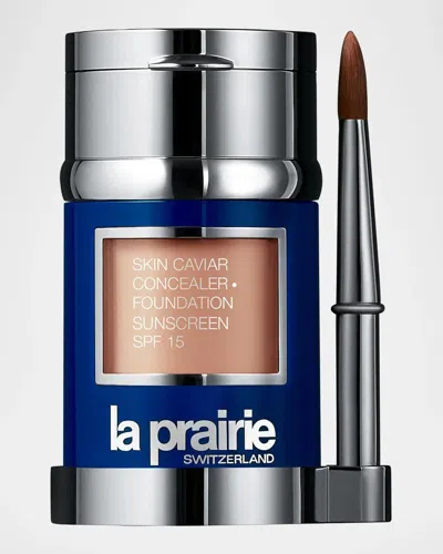 La Prairie Skin Caviar Concealer Foundation Sunscreen Spf 15 In Porcelaine