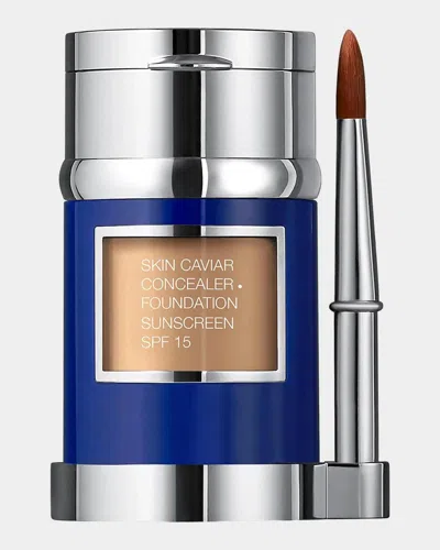 La Prairie Skin Caviar Concealer Foundation Sunscreen Spf 15 In Warm Beige