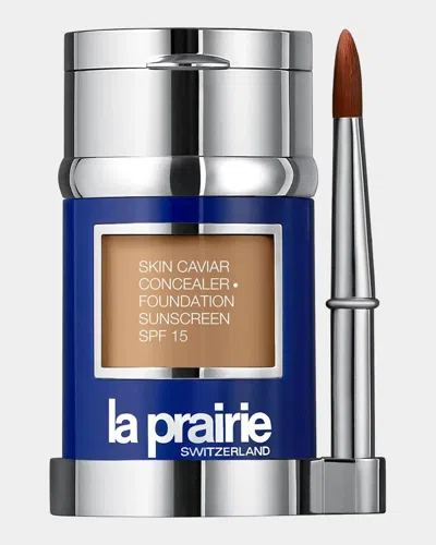 La Prairie Skin Caviar Concealer Foundation Sunscreen Spf 15 In Warm Cinna