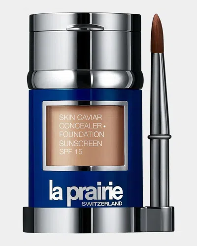 La Prairie Skin Caviar Concealer Foundation Sunscreen Spf 15 In Warm Linen