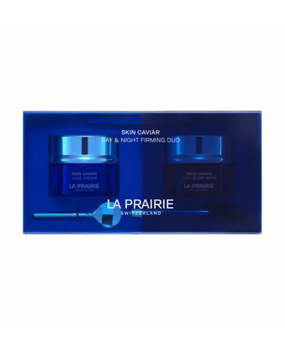 La Prairie Skin Caviar Day & Night Firming Duo Set In Transparent