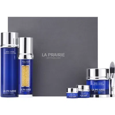 La Prairie Skin Caviar Lifting & Firming Ritual Set $1690 Value In Transparent
