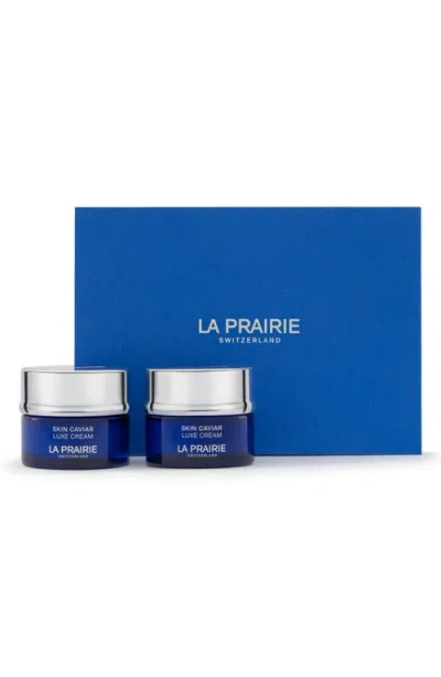 La Prairie Skin Caviar Luxe Cream Duo $770 Value In Transparent