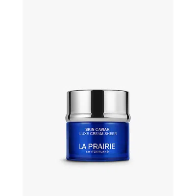 La Prairie Skin Caviar Luxe Cream Sheer In Multi