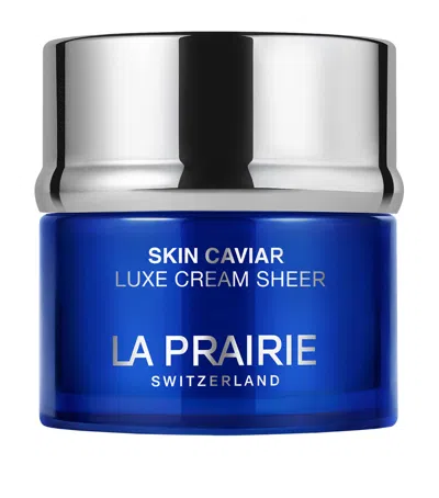 La Prairie Skin Caviar Luxe Cream Sheer Moisturiser In White