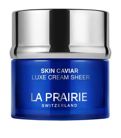 La Prairie Skin Caviar Luxe Cream Sheer Moisturiser In White