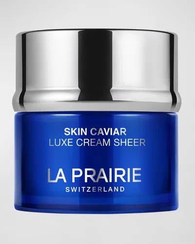 La Prairie Skin Caviar Luxe Cream Sheer Moisturizer, 1.7 Oz. In White