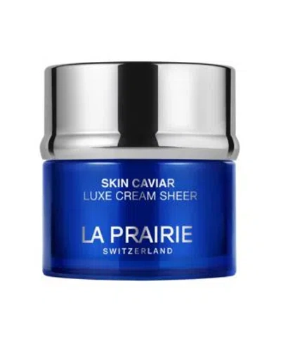 La Prairie Skin Caviar Luxe Cream Sheer In Transparent