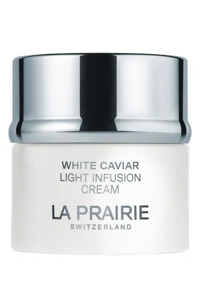 La Prairie White Caviar Light Infusion Cream In Transparent