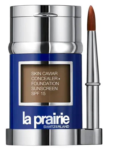 La Prairie Women's Skin Caviar Concealer Foundation Sunscreen Spf 15 In Nutmeg