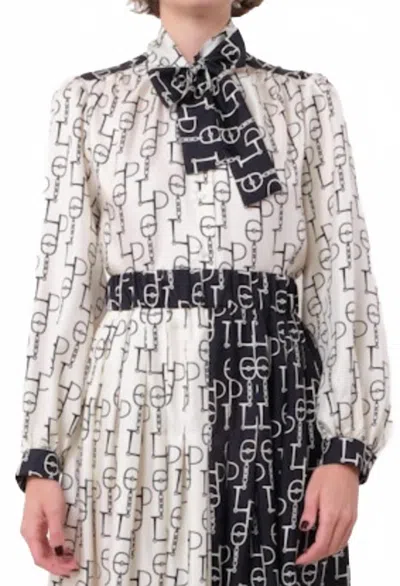 La Prestic Ouiston Francoise Top In Mix Chainette In Multi