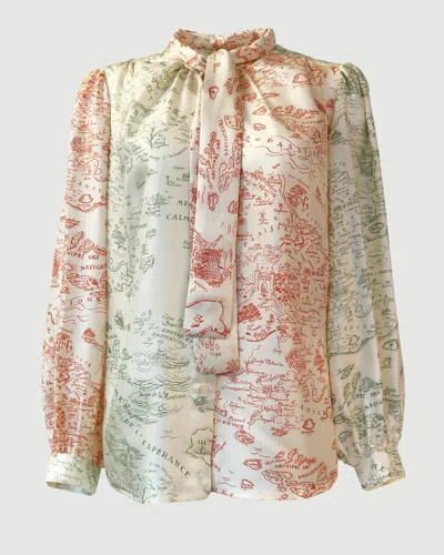 La Prestic Ouiston Francoise Top Mix Carte In Multi