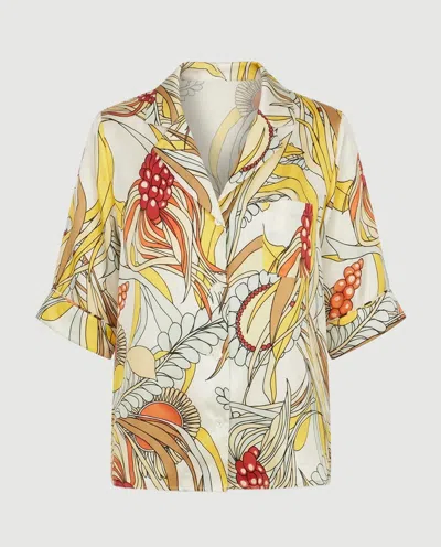 La Prestic Ouiston Hawai Top In Yellow